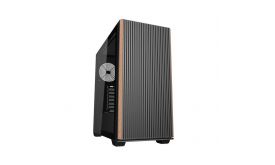 DarkFlash DS900WS ATX számítógépház ventilátorok nélkül (Fekete) (DS900WS_BLACK)